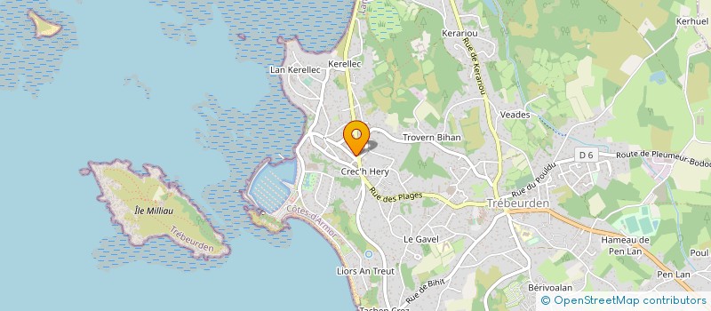 localisation de l'entreprise MADAME CHARLOTTE BAUDOUIN à SAINT-PIERRE