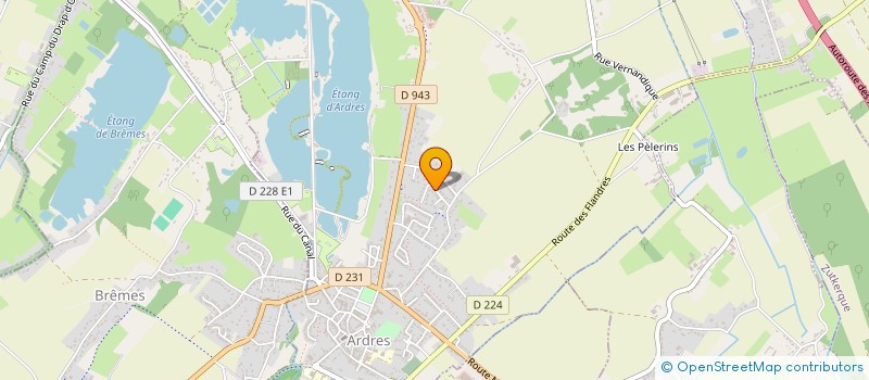 localisation de l'entreprise MADAME CHARLOTTE BAUGARD  TOURNEHEM-SUR-LA-HEM