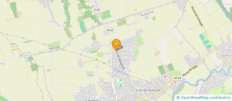 localisation de l'entreprise MADAME CHARLOTTE BAUTRY à AUSSONNE