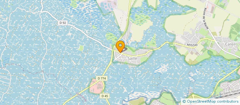 localisation de l'entreprise MADAME CHARLOTTE BEAUCE  GUERANDE