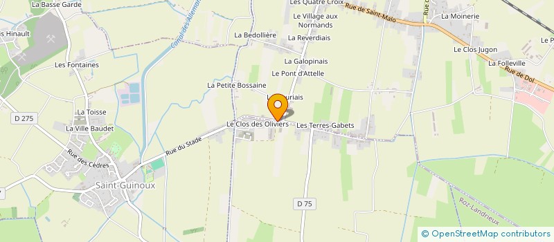 localisation de l'entreprise MADAME CHARLOTTE BEAUDOUIN à LA FRESNAIS