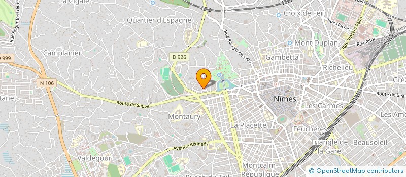 localisation de l'entreprise MADAME CHARLOTTE BEAUMEL  NIMES