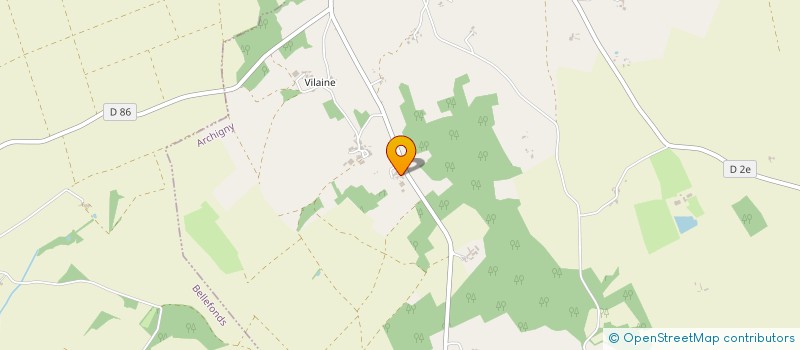 localisation de l'entreprise MADAME CHARLOTTE BELAN  ARCHIGNY