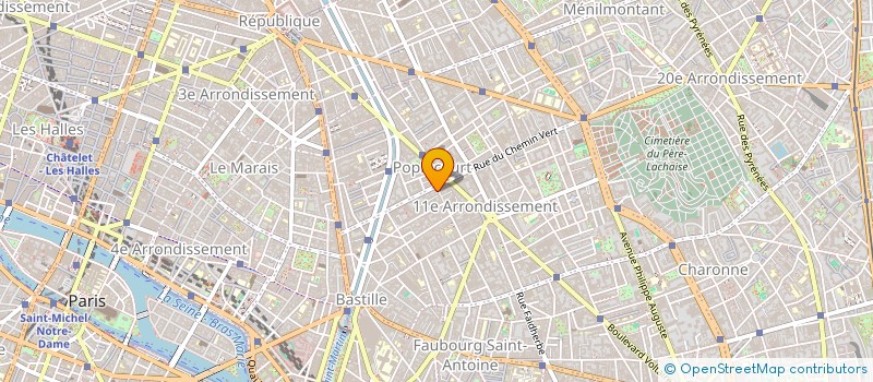 localisation de l'entreprise MADAME CHARLOTTE BENAIM  PARIS