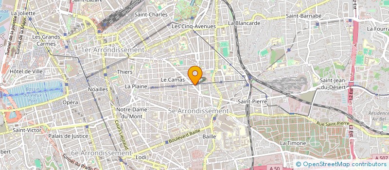 localisation de l'entreprise MADAME CHARLOTTE BENEDITTINI à MARSEILLE