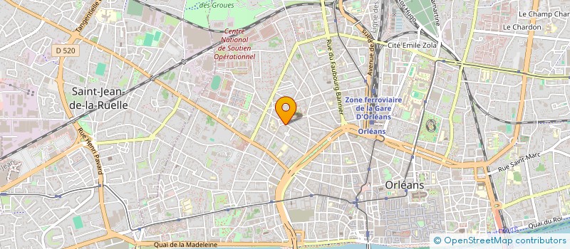 localisation de l'entreprise MADAME CHARLOTTE BENHAIM à ORLEANS