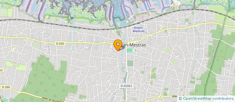 localisation de l'entreprise MADAME CHARLOTTE BENIATE  GUJAN MESTRAS