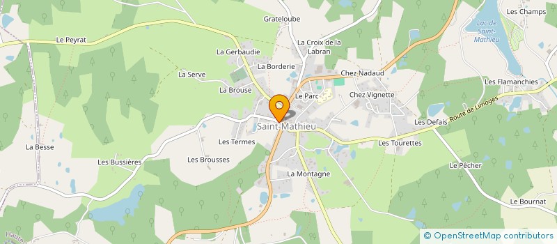 localisation de l'entreprise MADAME CHARLOTTE BENNETT  SAINT-MATHIEU