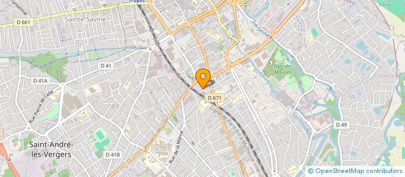 localisation de l'entreprise MADAME CHARLOTTE BERNARD  MACEY