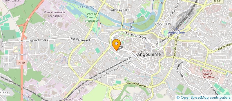 localisation de l'entreprise MADAME CHARLOTTE BERROCAL à ANGOULEME