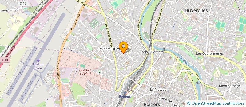 localisation de l'entreprise MADAME CHARLOTTE BERTHAULT  MIGNE-AUXANCES