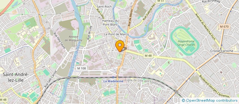 localisation de l'entreprise MADAME CHARLOTTE BERTIN à MARCQ-EN-BARŒUL