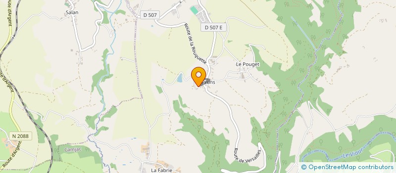 localisation de l'entreprise MADAME CHARLOTTE BERTON à BOUSSAC