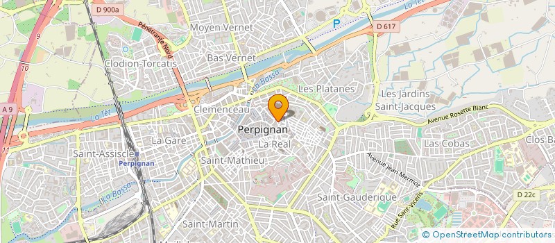 localisation de l'entreprise MADAME CHARLOTTE BESOMBES  PERPIGNAN