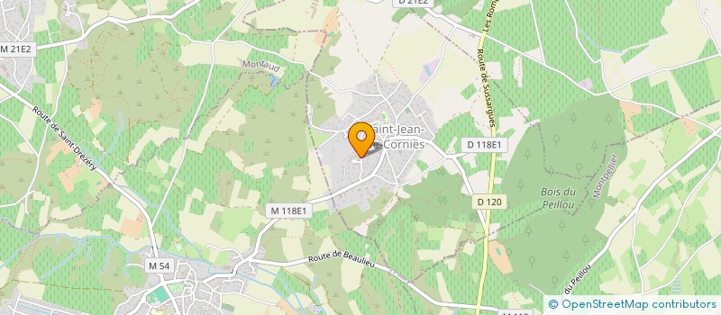 localisation de l'entreprise MADAME CHARLOTTE BETTIG  SAINT-JEAN-DE-CORNIES