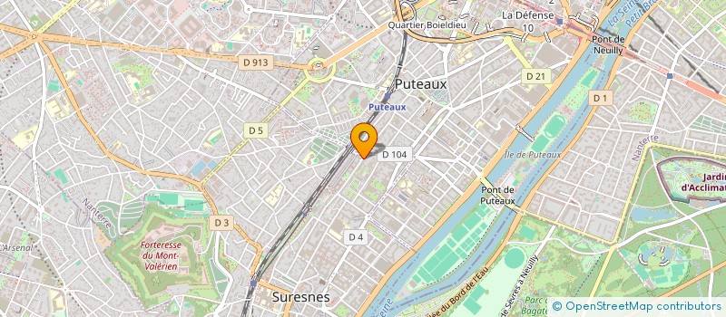 localisation de l'entreprise MADAME CHARLOTTE BEZIER  LEVALLOIS-PERRET