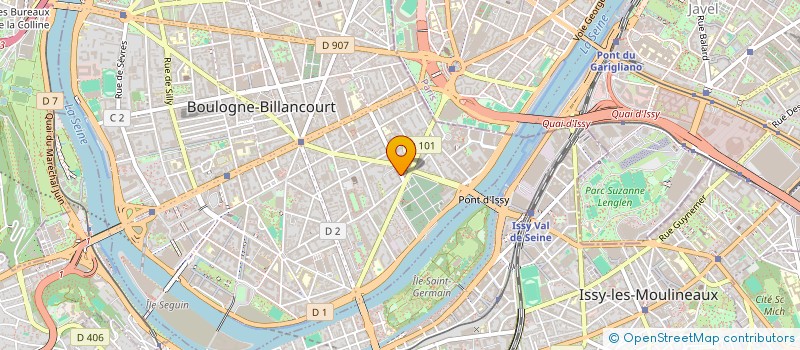 localisation de l'entreprise MADAME CHARLOTTE BICHON à BOULOGNE-BILLANCOURT