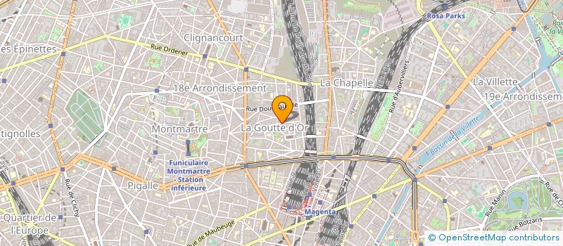 localisation de l'entreprise MADAME CHARLOTTE BIENVENU  PARIS