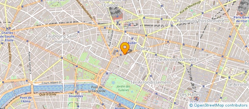 localisation de l'entreprise MADAME CHARLOTTE BIEUVILLE  PARIS