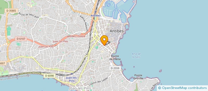 localisation de l'entreprise MADAME CHARLOTTE BIGGS  ANTIBES