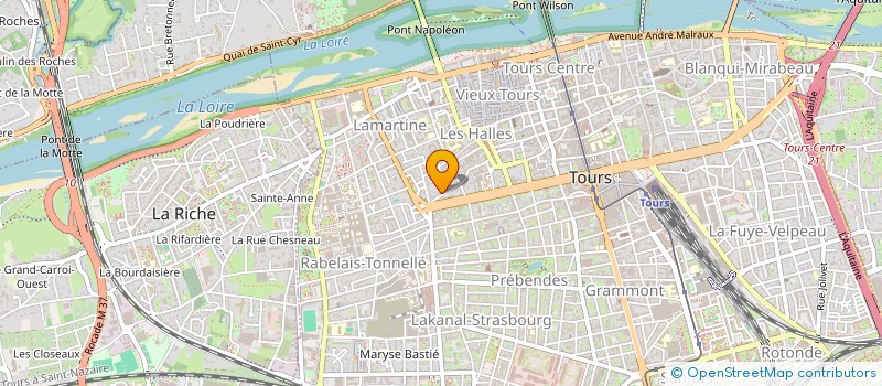 localisation de l'entreprise MADAME CHARLOTTE BILLARD  TOURS