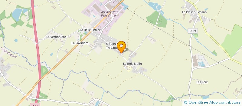 localisation de l'entreprise MADAME CHARLOTTE BILLAUD  ESSARTS-EN-BOCAGE