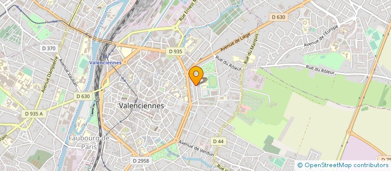 localisation de l'entreprise MADAME CHARLOTTE BITOUZE à VALENCIENNES