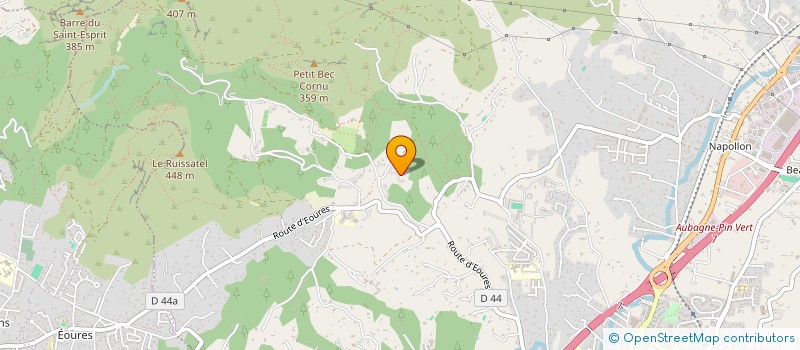 localisation de l'entreprise MADAME CHARLOTTE BLACK  AUBAGNE