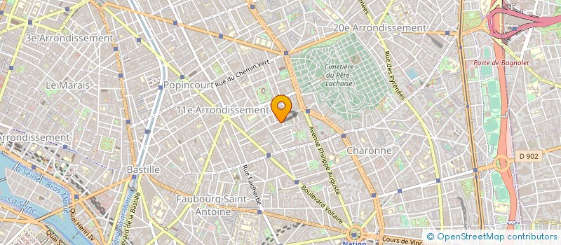 localisation de l'entreprise MADAME CHARLOTTE BOGUSZ  PARIS