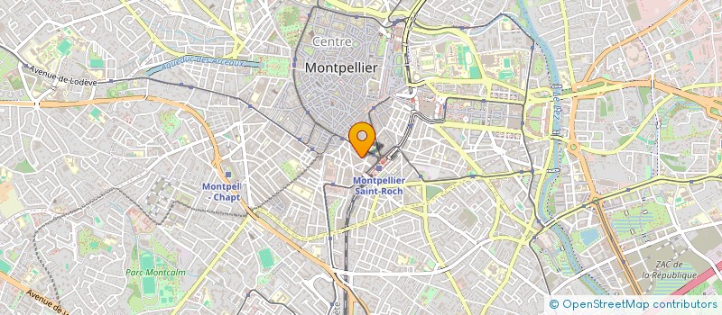 localisation de l'entreprise MADAME CHARLOTTE BONHOMME à MONTPELLIER