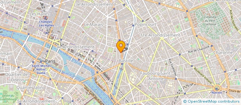 localisation de l'entreprise MADAME CHARLOTTE BONHOMME  PARIS