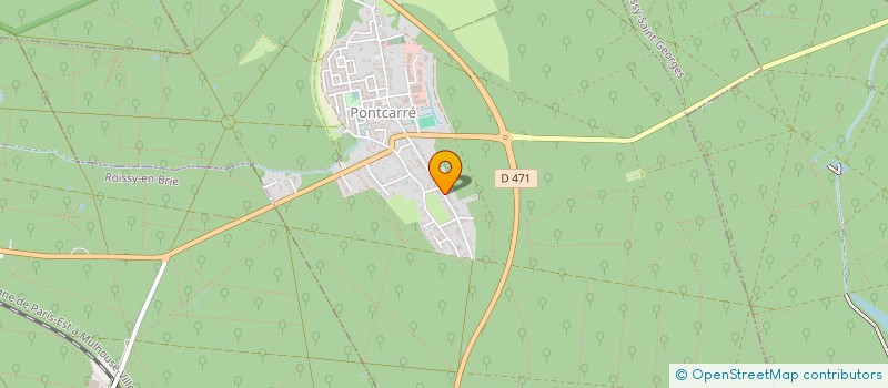 localisation de l'entreprise MADAME CHARLOTTE BONNETIER  PONTCARRE