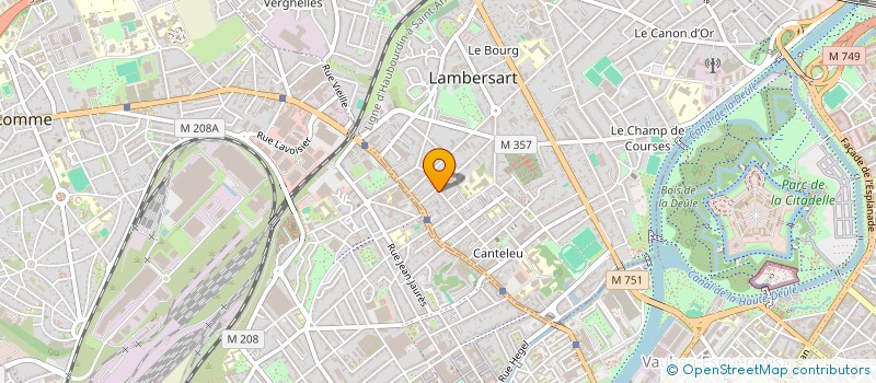 localisation de l'entreprise MADAME CHARLOTTE BORDEAU à LAMBERSART