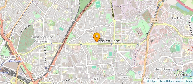 localisation de l'entreprise MADAME CHARLOTTE BOSSCHAERT  MONS-EN-BARUL