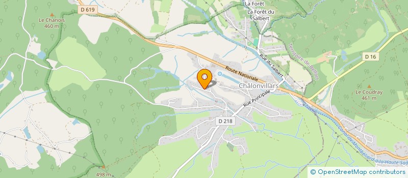 localisation de l'entreprise MADAME CHARLOTTE BOSSI  CHALONVILLARS