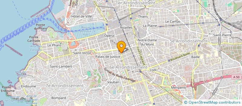 localisation de l'entreprise MADAME CHARLOTTE BOTTAI  MARSEILLE