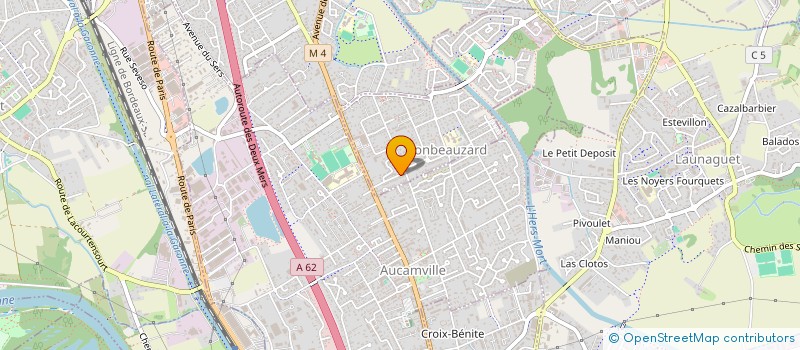 localisation de l'entreprise MADAME CHARLOTTE BOTTER  FONBEAUZARD