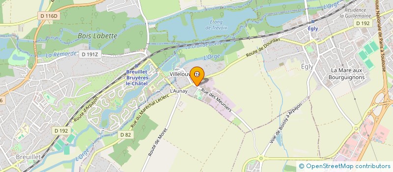 localisation de l'entreprise MADAME CHARLOTTE BOUCHARD  EGLY