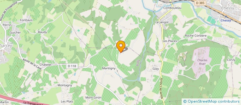 localisation de l'entreprise MADAME CHARLOTTE BOULON  BULLY