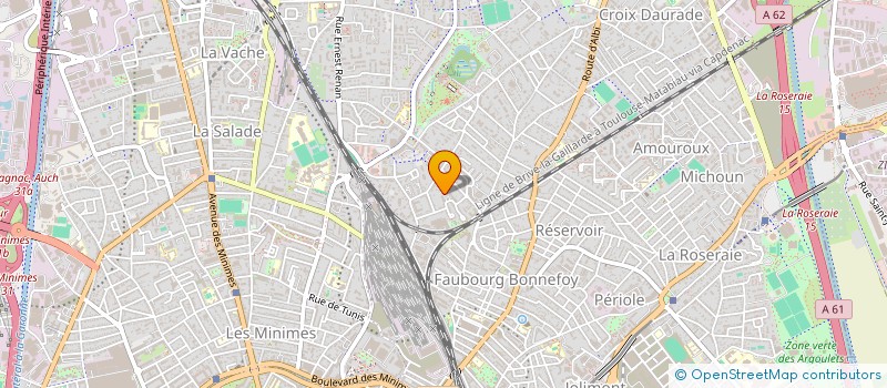 localisation de l'entreprise MADAME CHARLOTTE BOURDOIT à TOULOUSE