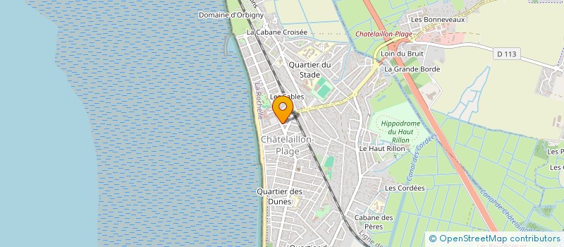 localisation de l'entreprise MADAME CHARLOTTE BOURET à CHATELAILLON-PLAGE