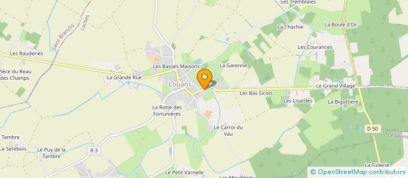 localisation de l'entreprise MADAME CHARLOTTE BOURLON à LOUANS