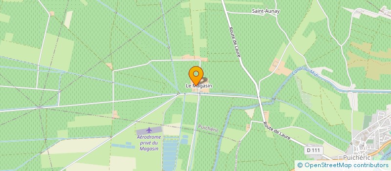 localisation de l'entreprise MADAME CHARLOTTE BOUSQUET  PUICHERIC