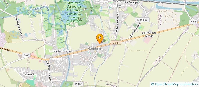 localisation de l'entreprise MADAME CHARLOTTE BOUTHORS  CAMBRIN