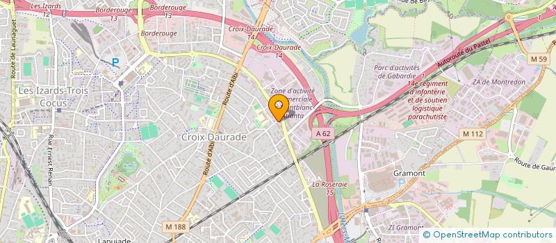 localisation de l'entreprise MADAME CHARLOTTE BOUTRY à TOULOUSE
