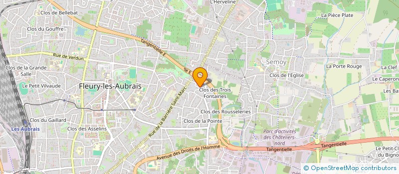 localisation de l'entreprise MADAME CHARLOTTE BOUTTIER à ORLEANS