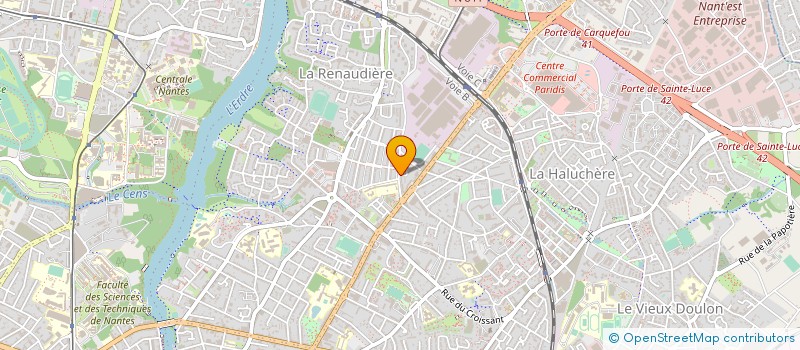 localisation de l'entreprise MADAME CHARLOTTE BOUVIER à NANTES