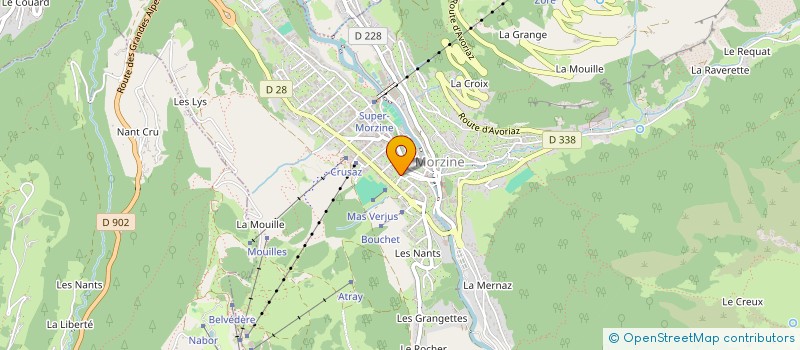 localisation de l'entreprise MADAME CHARLOTTE BOX à MORZINE
