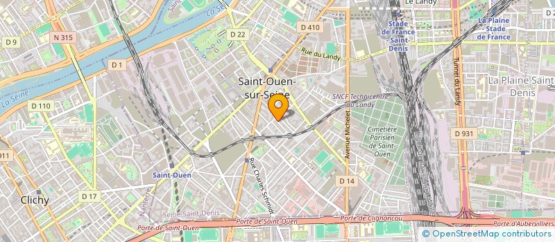 localisation de l'entreprise MADAME CHARLOTTE BRIAL  SAINT-OUEN-SUR-SEINE
