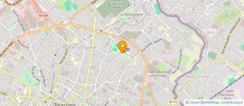 localisation de l'entreprise MADAME CHARLOTTE BROUSSE  TOURCOING